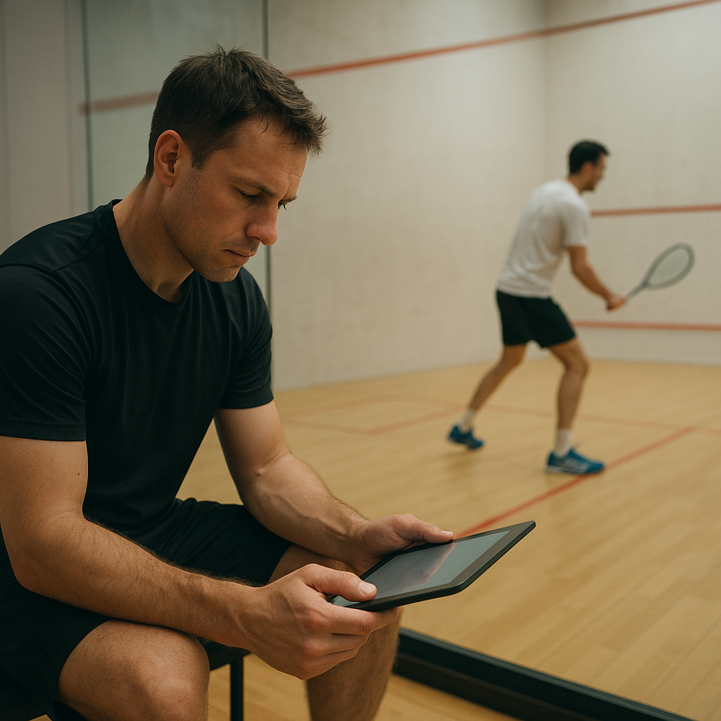 Comment améliorer son niveau au squash rapidement et durablement , 3 Analyse de match de squash pour améliorer sa progression