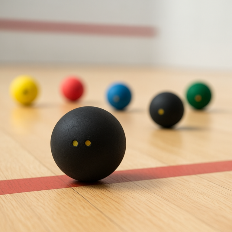 Balle de squash : comment choisir la bonne balle selon votre niveau ?