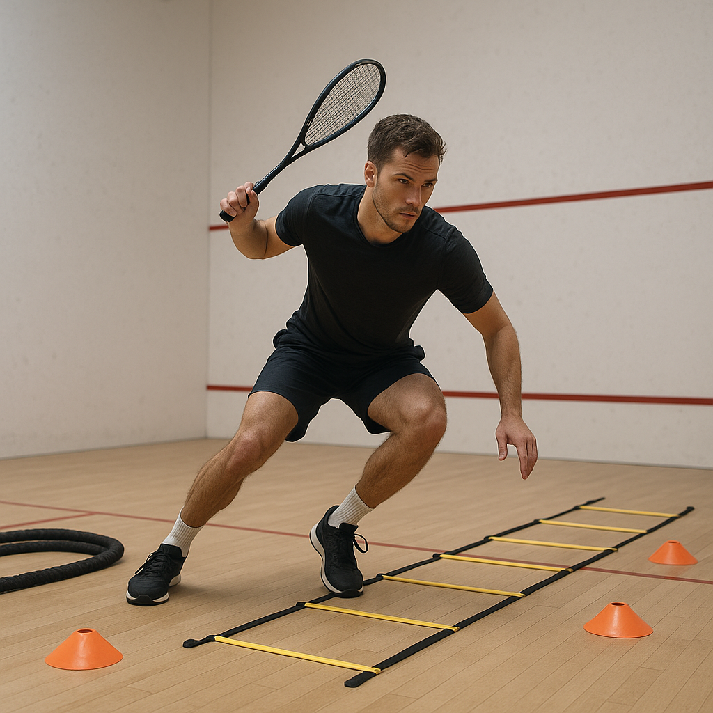 Préparation physique squash : le guide complet pour être plus rapide et plus endurant 2 Exercice d’agilité pour la préparation physique squash