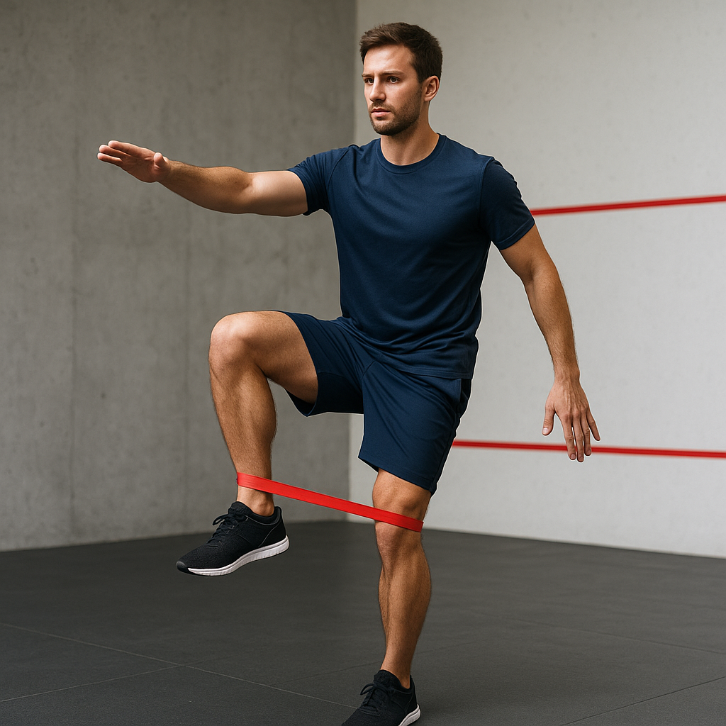 Douleur au genou au squash : causes possibles et solutions pour continuer à jouer 3 Exercices de renforcement pour limiter la douleur genou squash