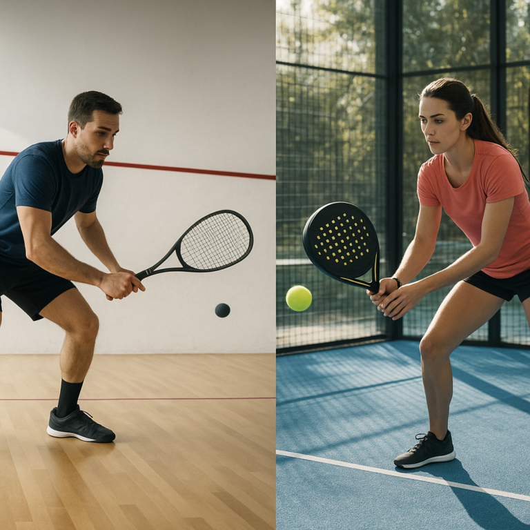 Squash vs padel : différences, avantages et quel sport choisir ?