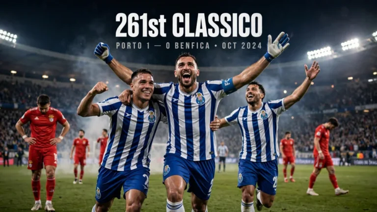 Foot : Porto bat Benfica 3-1 et met fin à 55 matchs sans défaite : le résumé du Classico
